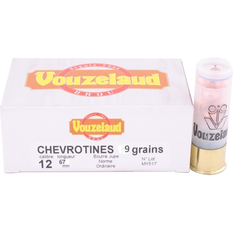 Balle C.12 Chevrotines 9 grains