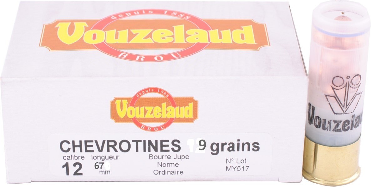 Balle C.12 Chevrotines 9 grains