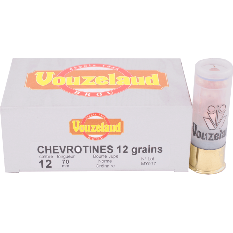Balle C.12 Chevrotines 12 grains