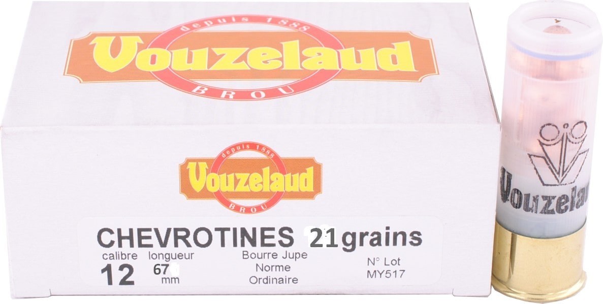 Balle C.12 Chevrotines 21 grains