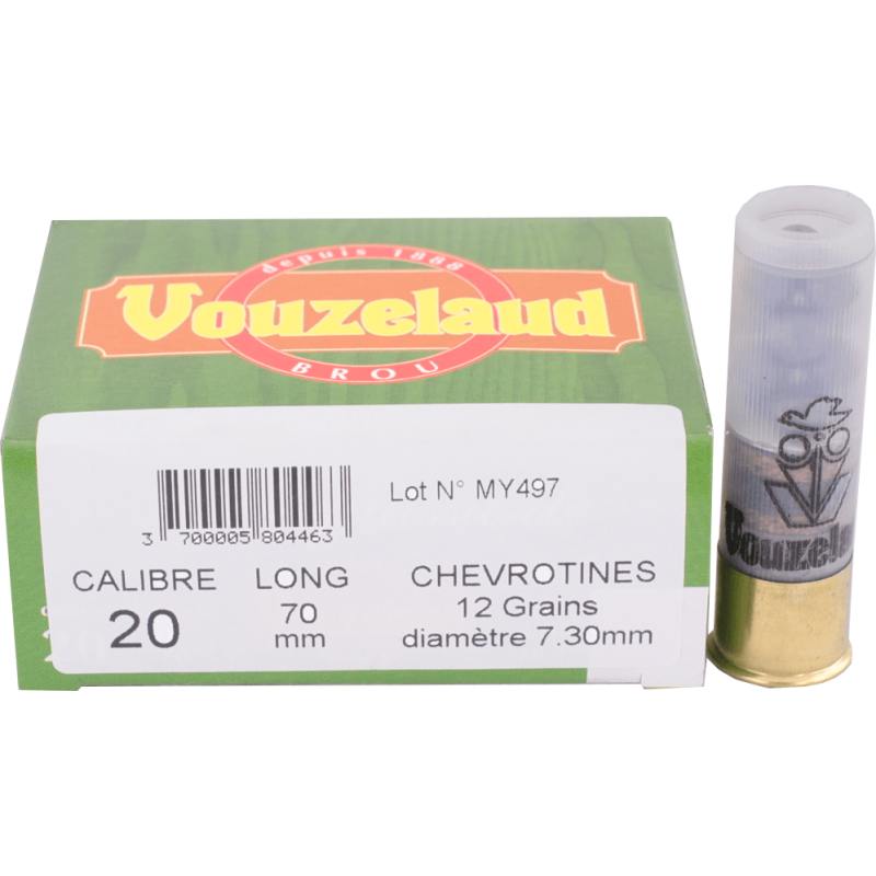 Balle C.20 Chevrotines 12 grains