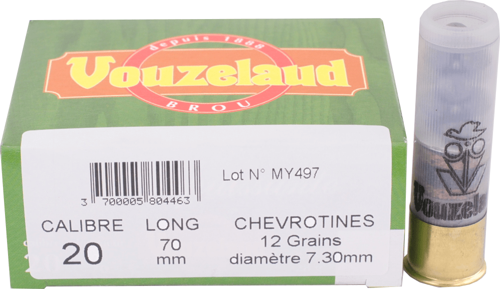 Balle C.20 Chevrotines 12 grains