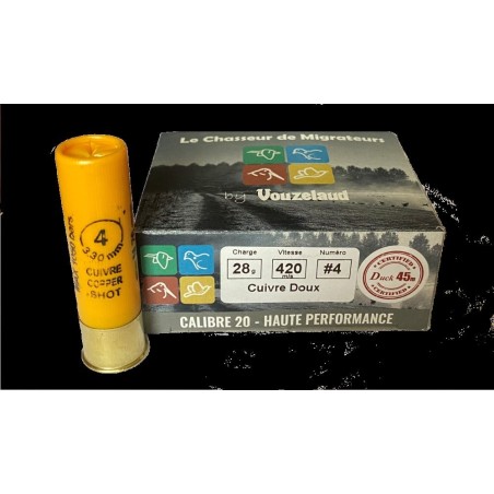C.20x76 Le Chasseur de Migrateurs 28g Cuivre n°4
