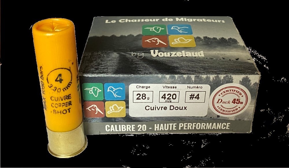C.20x76 Le Chasseur de Migrateurs 28g Cuivre n°4
