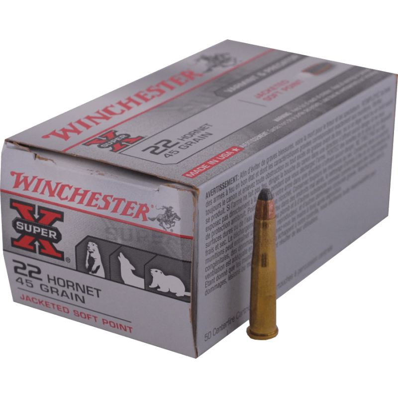 22 HORNET Winchester - PP 45gr