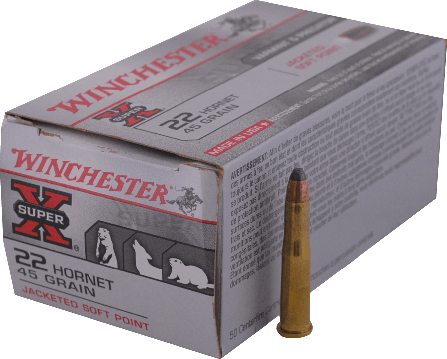 22 HORNET Winchester - PP 45gr