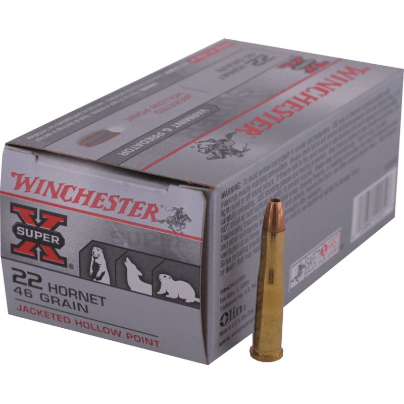 22 HORNET Winchester - HP 46gr