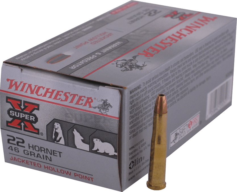 22 HORNET Winchester - HP 46gr