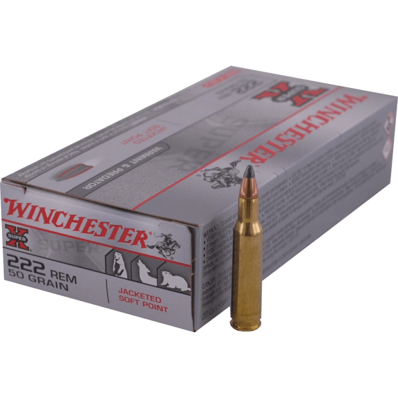 222 REMINGTON Winchester - PP 50gr