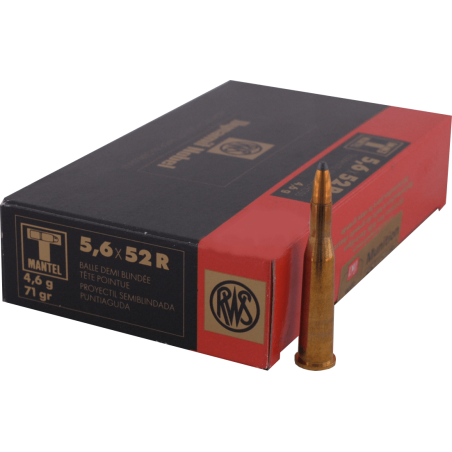 5.6 x 52 R  RWS - TMS 4.60g
