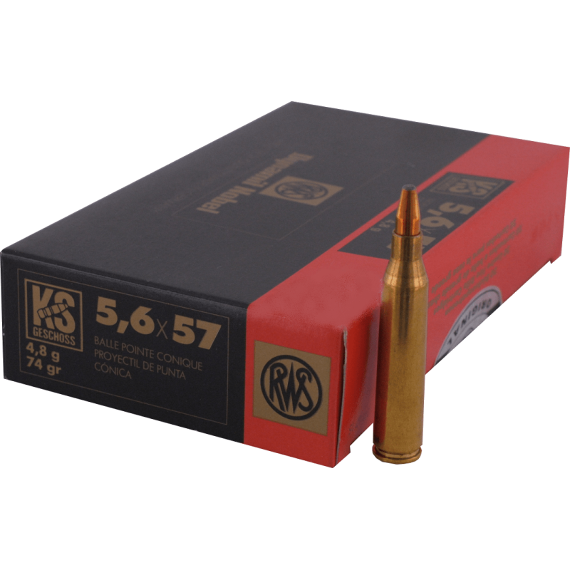 5.6 x 57  RWS - KS 4.80g