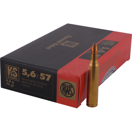5.6 x 57  RWS - KS 4.80g