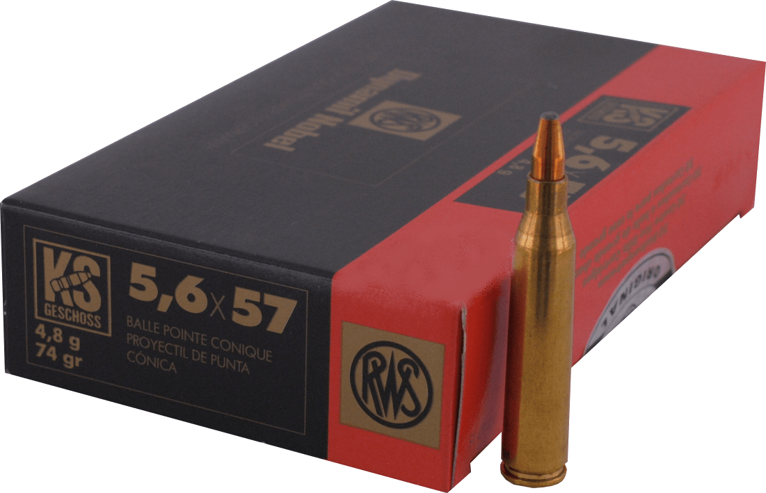 5.6 x 57  RWS - KS 4.80g