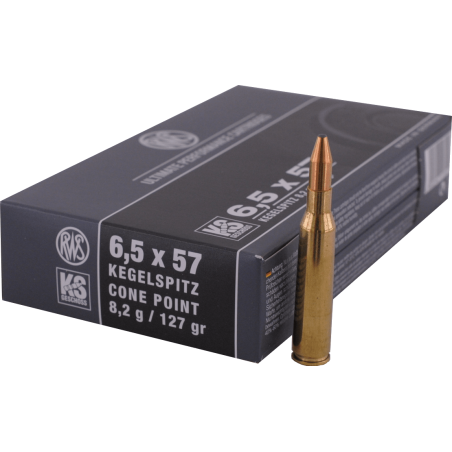 6.5 x 57  RWS - KS 8.20g