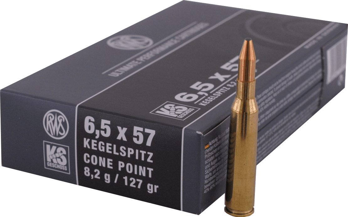 6.5 x 57  RWS - KS 8.20g
