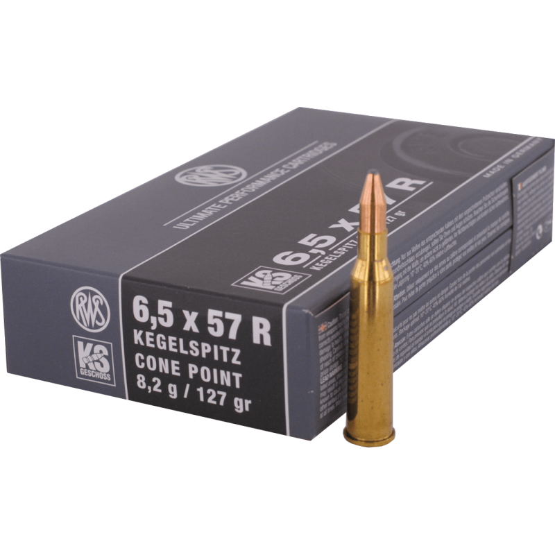 6.5 x 57 R  RWS - KS 8.20g
