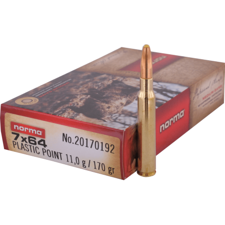 7 x 64  Norma - POINTE PLASTIQUE 11.00g