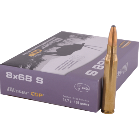 8 x 68 S  Blaser - CDP 196gr  - jusqu'à épuisement