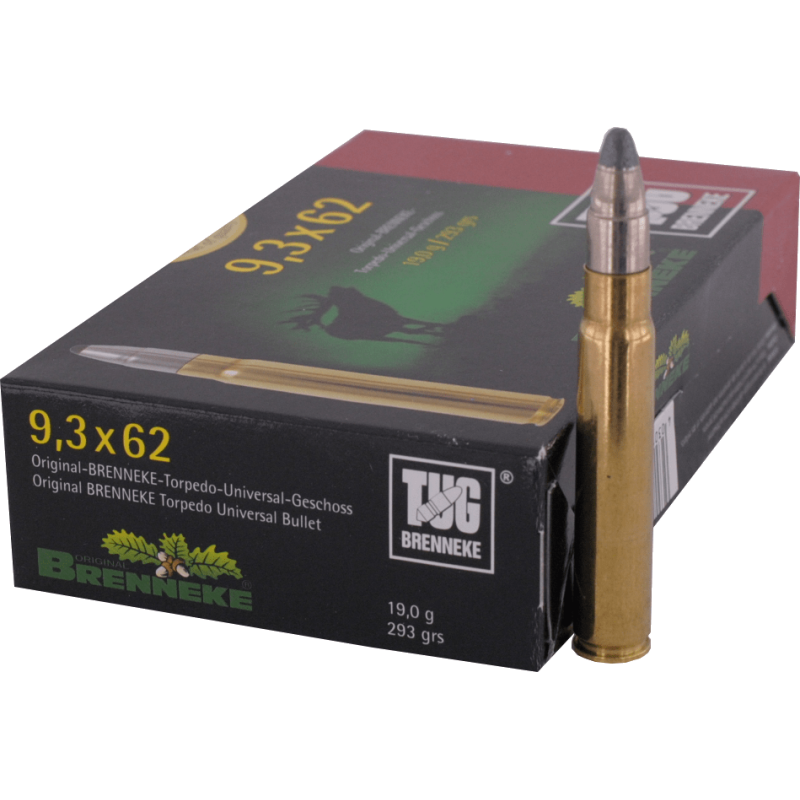 9.3 x 62  Brenneke - TUG 19.00g  - jusqu'à épuisement