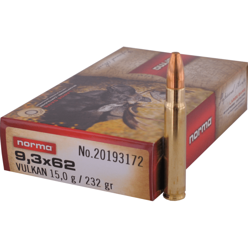 9.3 x 62  Norma - VULKAN 15.00g