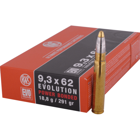 9.3 x 62  RWS - EVOLUTION 18.80g