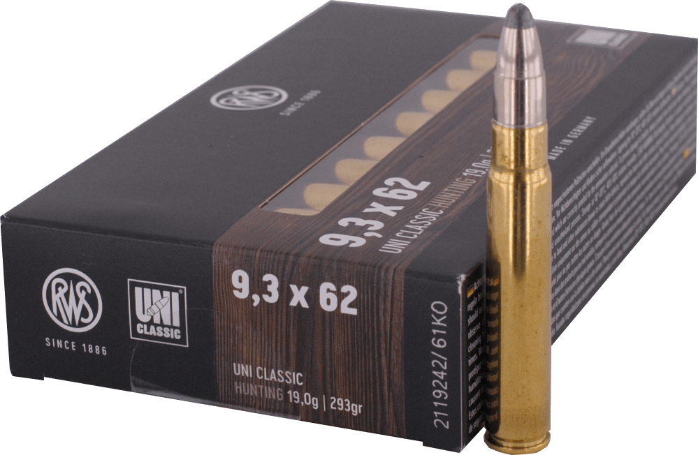 9.3 x 62  RWS - UNI 19.00g