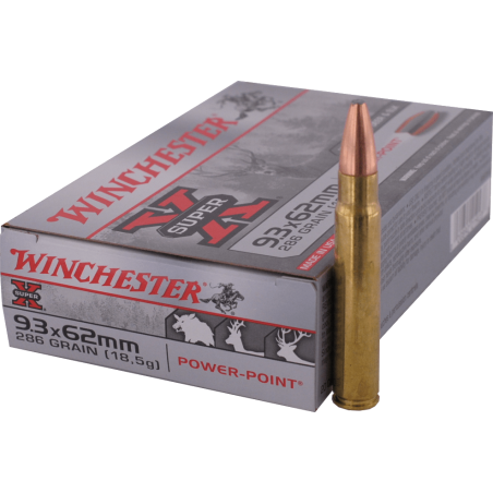 9.3 x 62  Winchester - PP 286gr