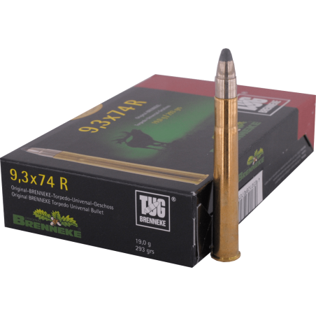 9.3 x 74 R  Brenneke - TUG 19.00g  - jusqu'à épuisement