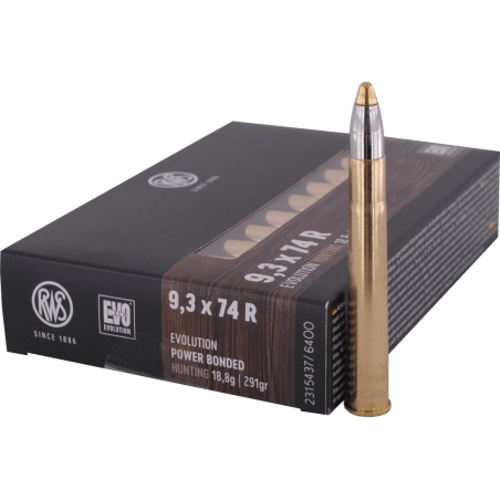 9.3 x 74 R  RWS - EVOLUTION 18.80g