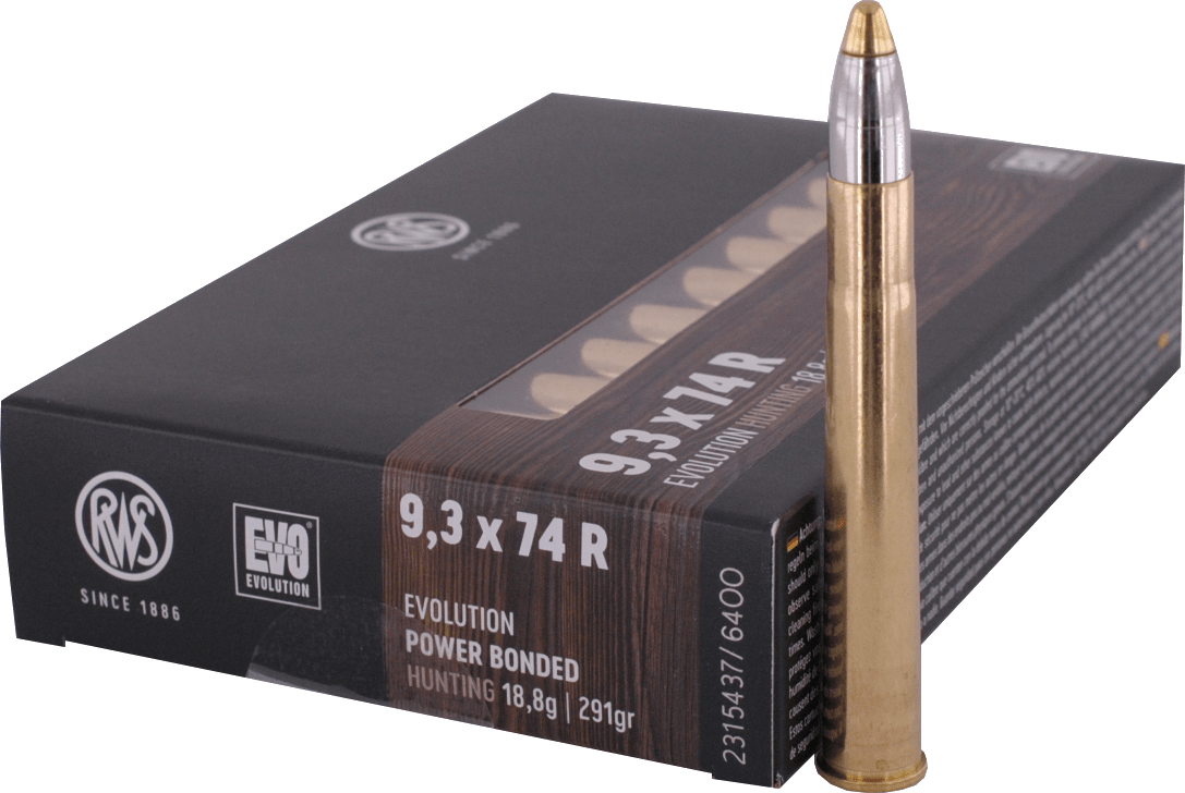 9.3 x 74 R  RWS - EVOLUTION 18.80g