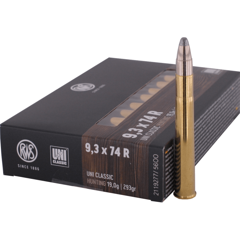 9.3 x 74 R  RWS - UNI 19.00g