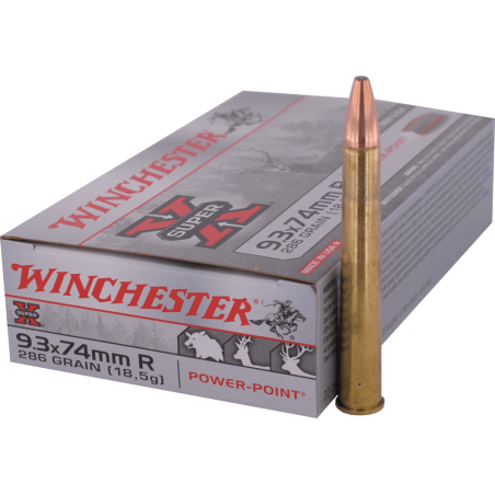 9.3 x 74 R  Winchester - PP 286gr