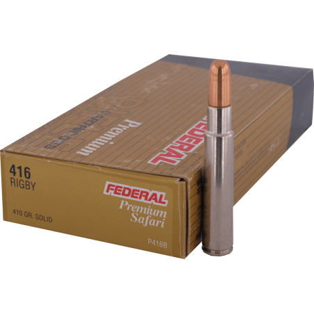416 RIGBY  Federal - AFRICAN GRAND SLAM SOLID 410gr jusqu'à épuisement