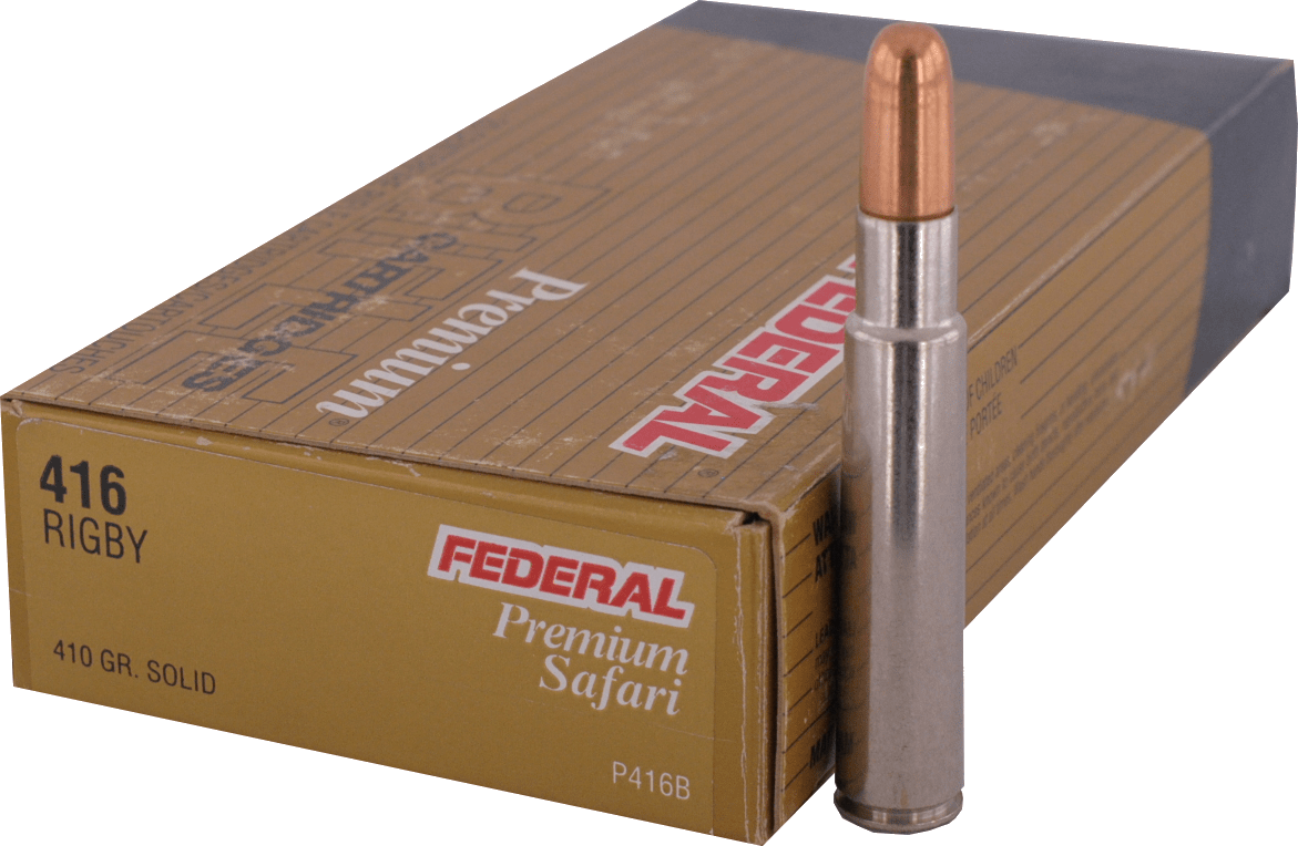 416 RIGBY  Federal - AFRICAN GRAND SLAM SOLID 410gr jusqu'à épuisement