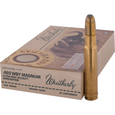 460 WEATHERBY  Weatherby - RN 500gr - jusqu'à épuisement