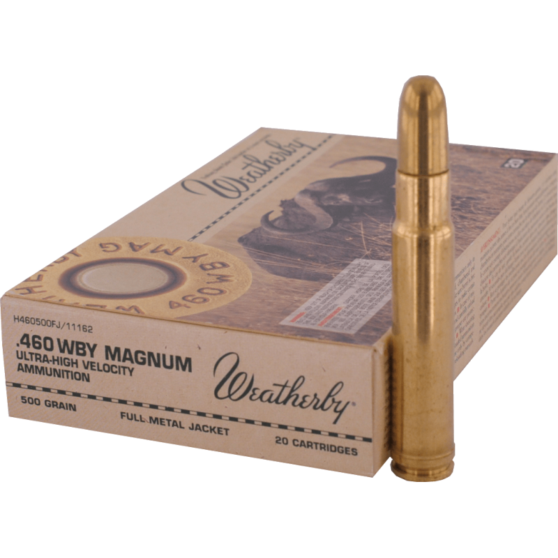 460 WEATHERBY  Weatherby - Blindée 500gr - jusqu'à épuisement