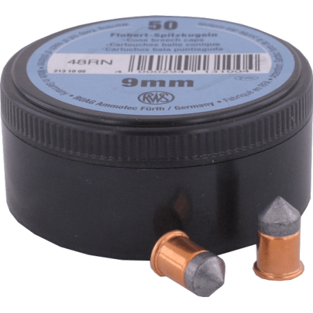9 mm Flobert à balles RWS - Coniques