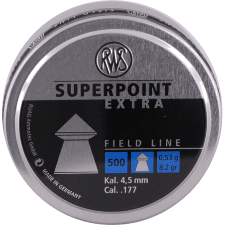4.5 plombs à air RWS - Pointus