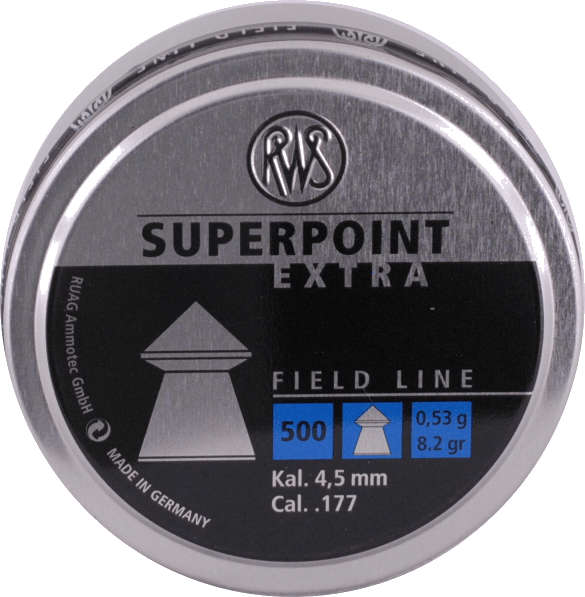 4.5 plombs à air RWS - Pointus