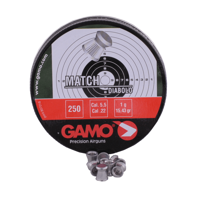 5.5 mm plombs à air Gamo - Match Plats