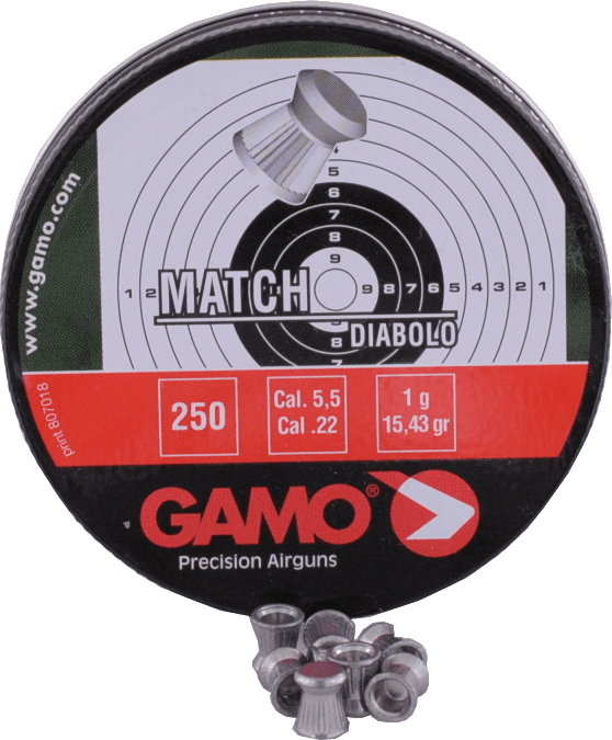 5.5 mm plombs à air Gamo - Match Plats