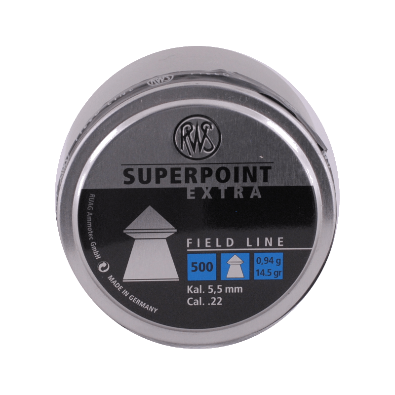 5.5 mm plombs à air RWS - Pointus