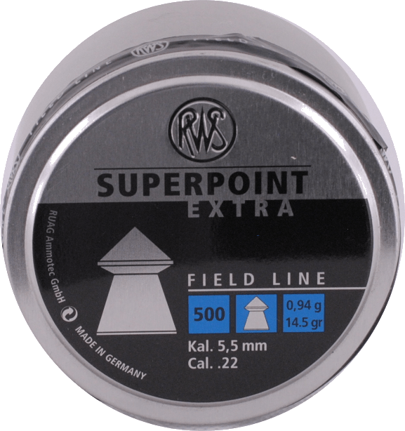 5.5 mm plombs à air RWS - Pointus