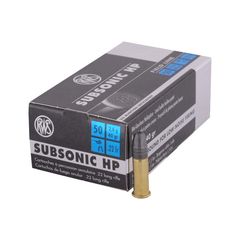 22 Long Subsonique RWS - SUBSONIC CREUSE