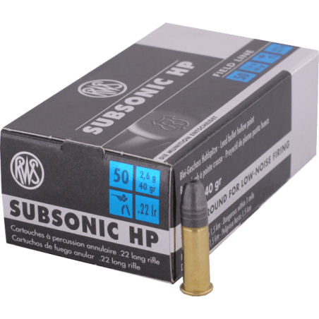 22 Long Subsonique RWS - SUBSONIC CREUSE