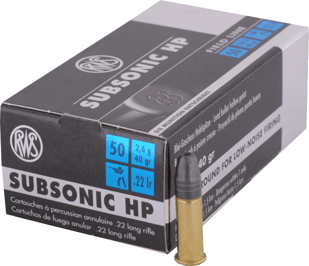 22 Long Subsonique RWS - SUBSONIC CREUSE