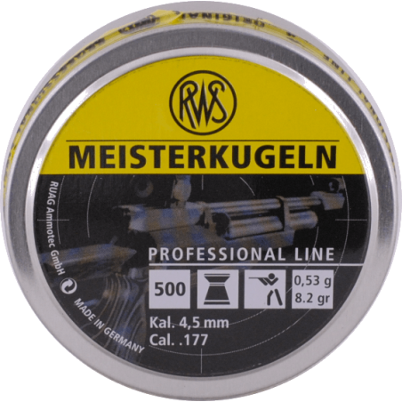 4.5 plombs à air RWS - Meisterkugeln 53 Carabine