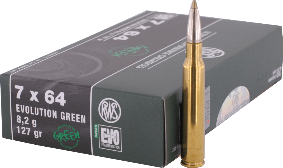 7 x 64  RWS - EVO GREEN 8.20g 