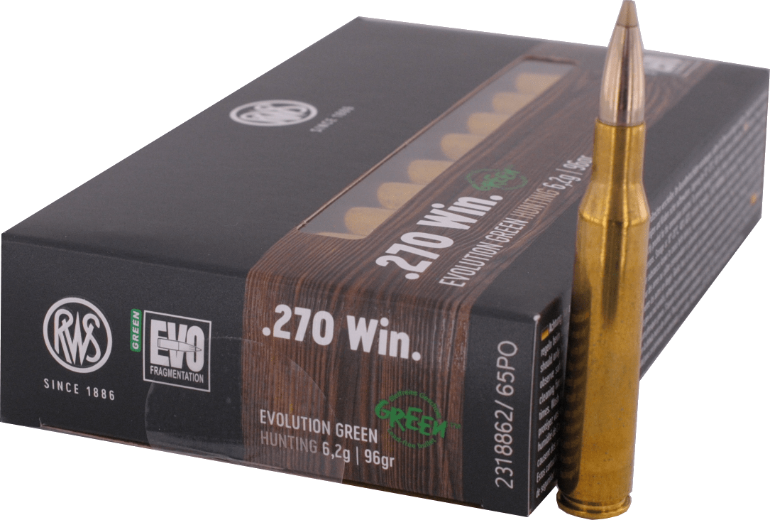 270 WINCHESTER  RWS - EVO GREEN 6.20G