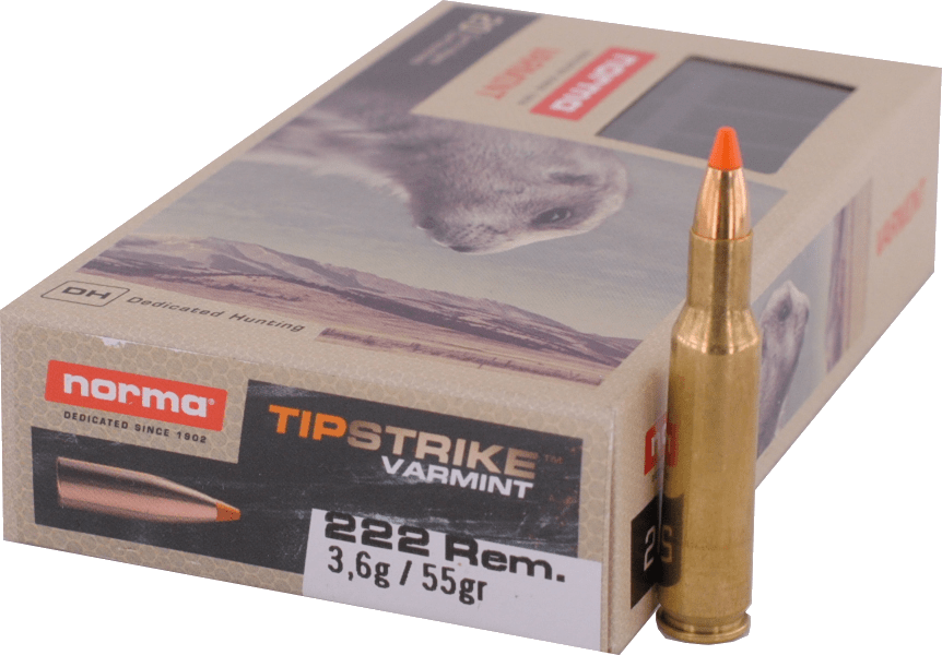 222 REMINGTON Norma - Tipstrike Varmint 3.60g